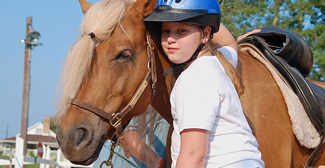 horse therapy photo