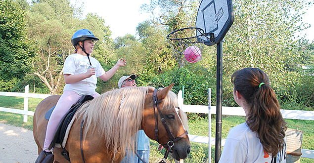 horse therapy photo