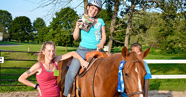 horse therapy photo