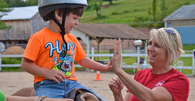 horse therapy photo