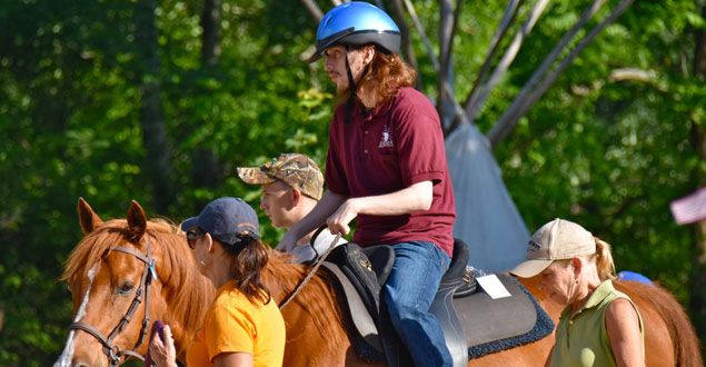 horse therapy photo