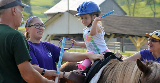 horse therapy photo