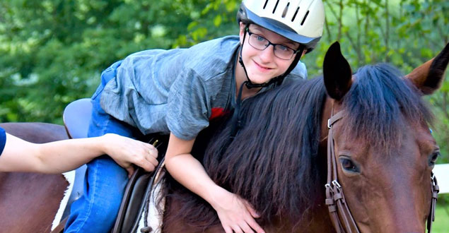 horse therapy photo