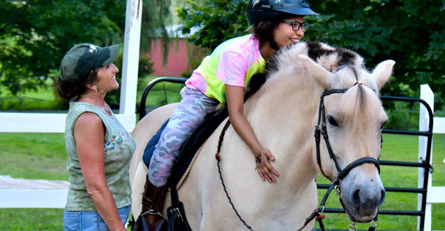 horse therapy photo